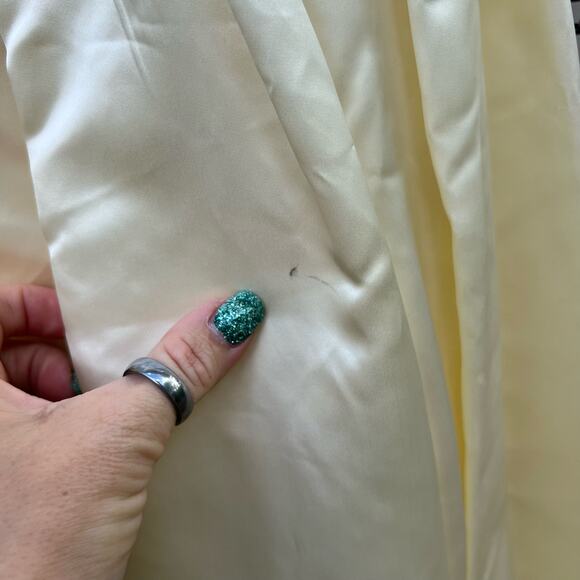 80s Jessica McClintock Wedding Dress Cinderella Cottagecore Victorian Style NWT - Picture 8 of 14